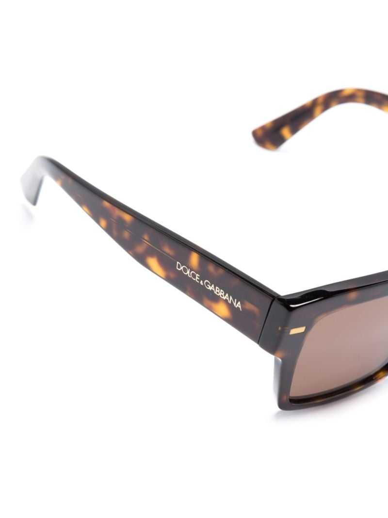 Brown Tortoiseshell Square Sunglasses