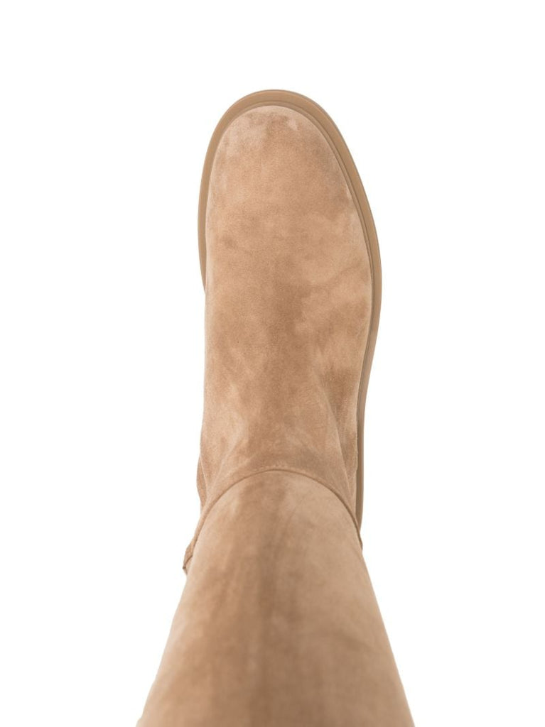 Brown Lexington Over-the-knee Suede Boots