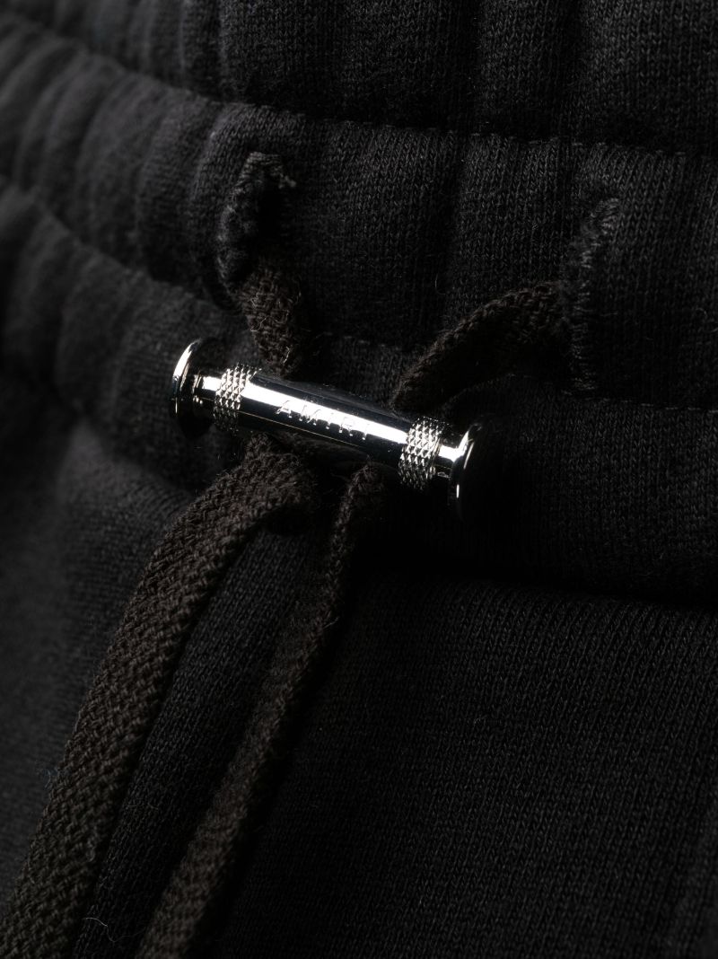 Black Logo-print Cotton Track Pants