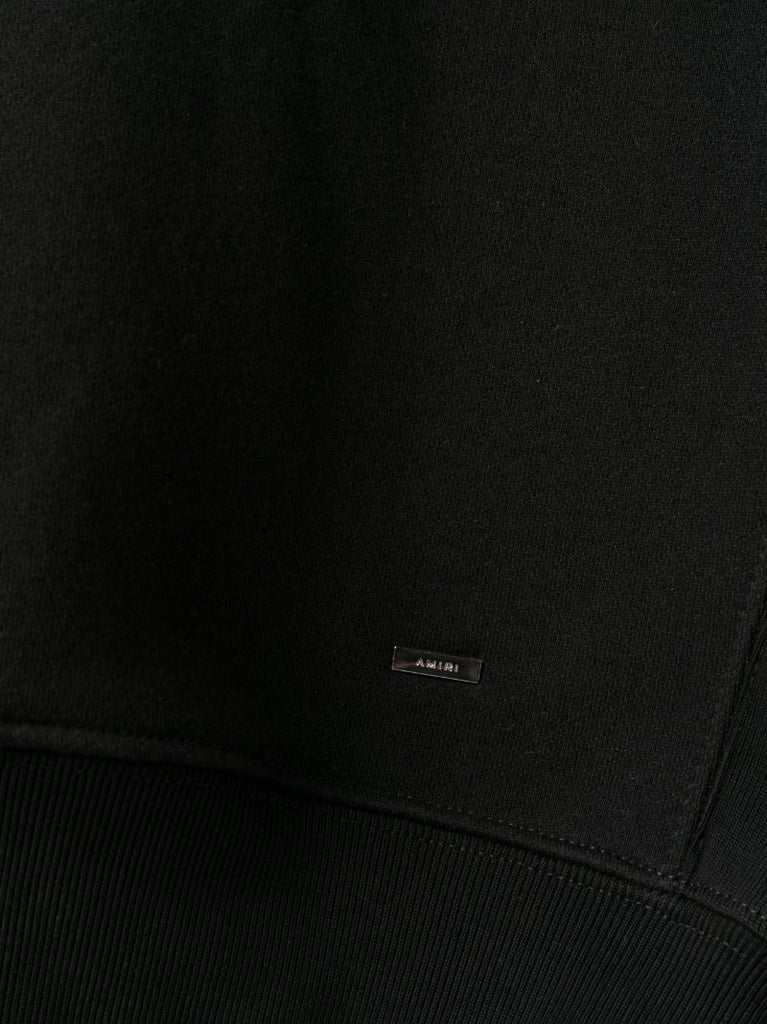 Black Logo Print Sweatshirt