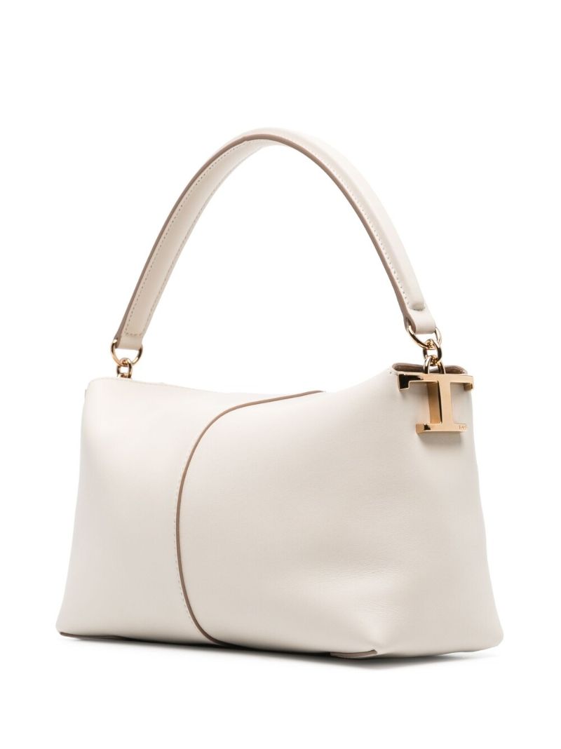 White T Case Small Leather Shoulder Bag