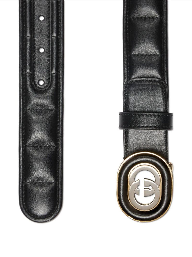 Black Interlocking G Belt