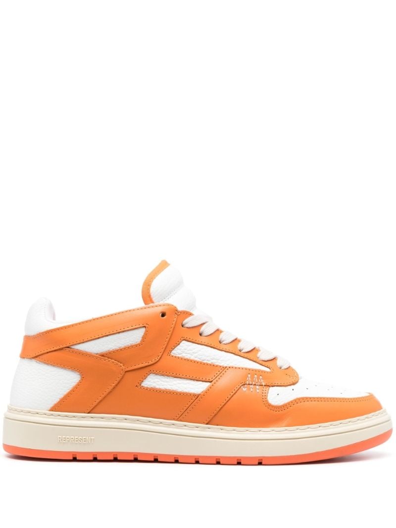 Orange Raptor Low-top Sneakers