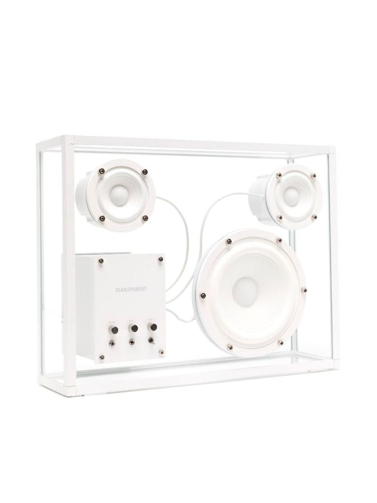 White Large Transparent Speaker