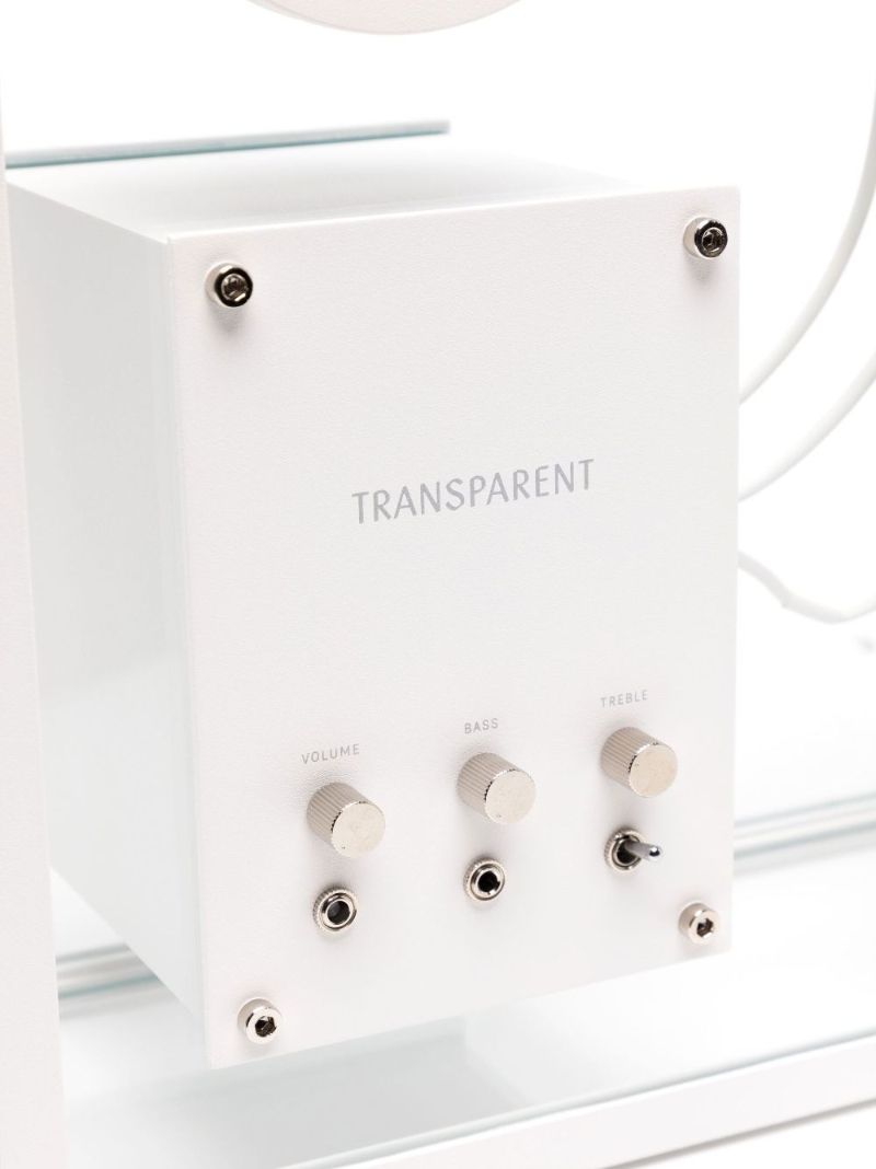 White Large Transparent Speaker