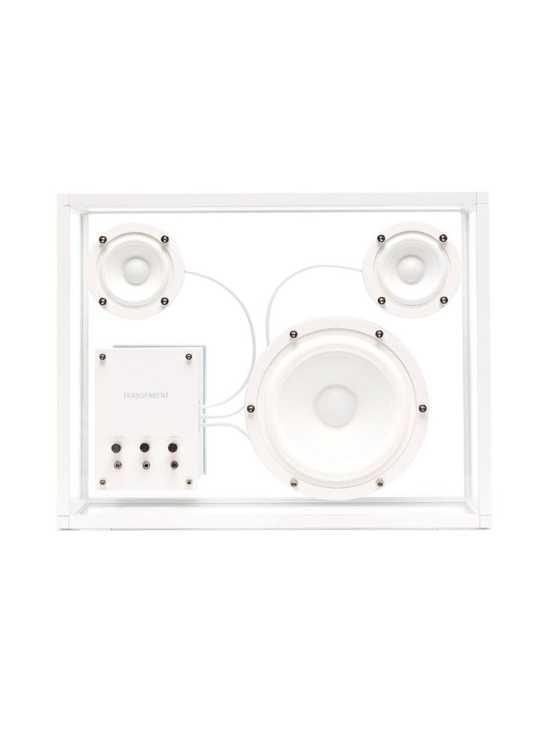 White Large Transparent Speaker