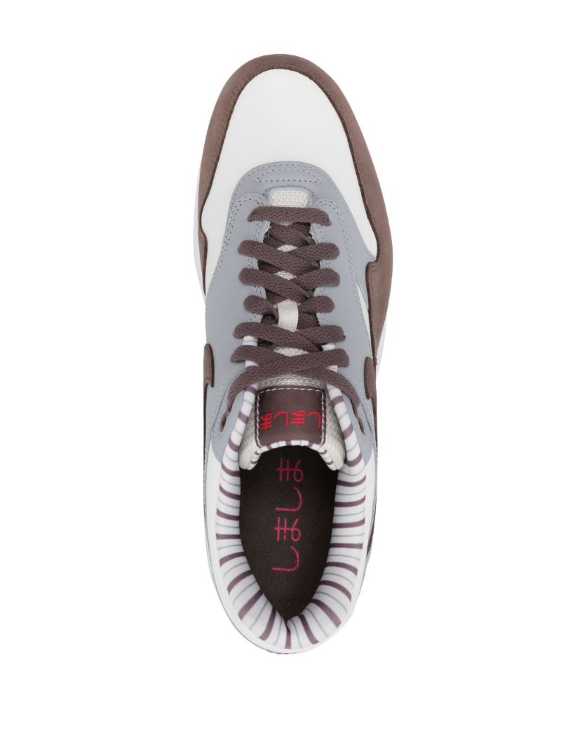Brown Air Max 1  Shima Shima Leather Sneakers