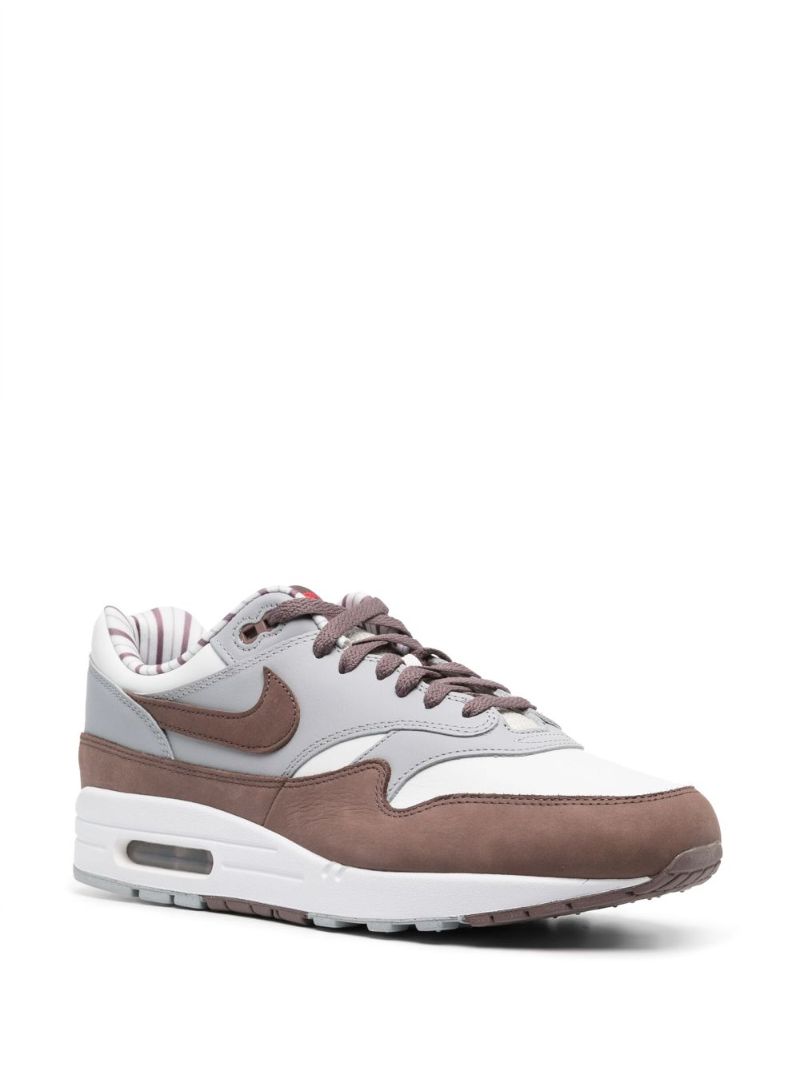 Brown Air Max 1  Shima Shima Leather Sneakers