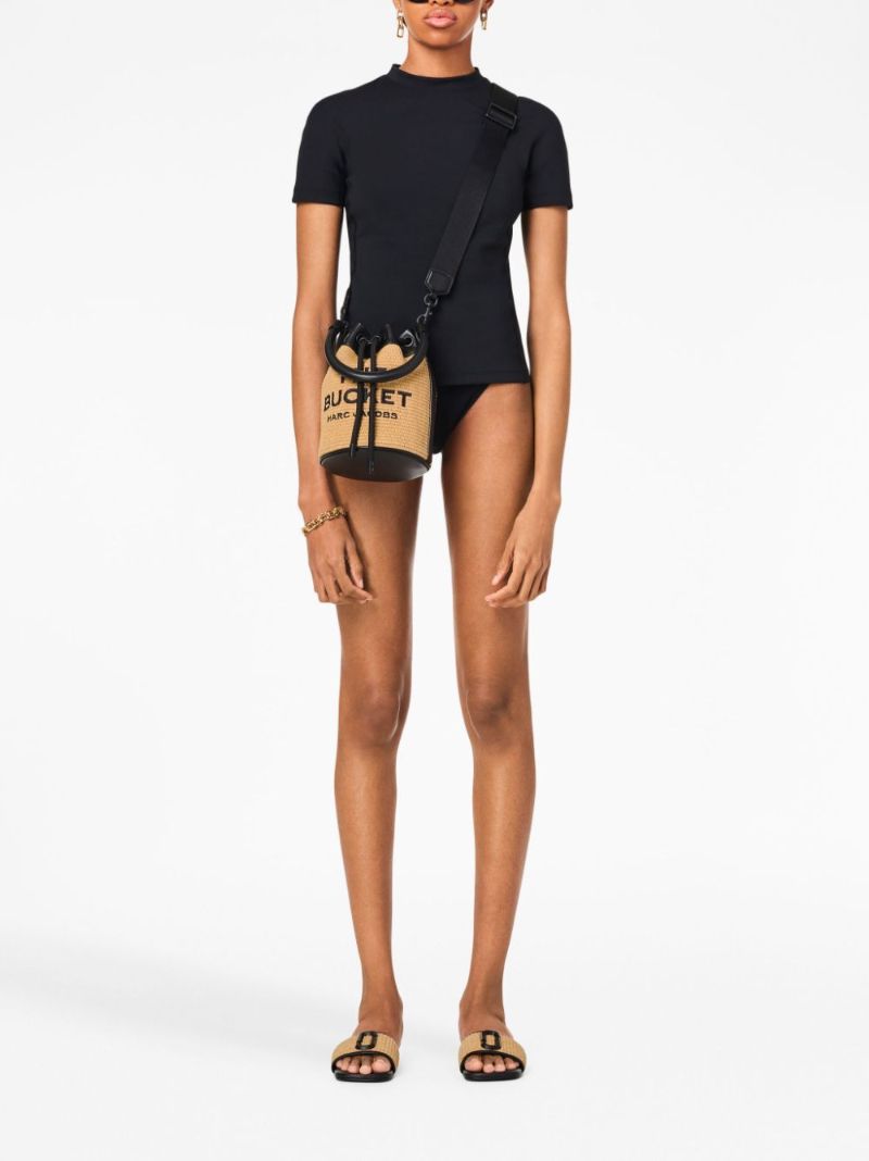 Neutral the Woven Bucket Bag