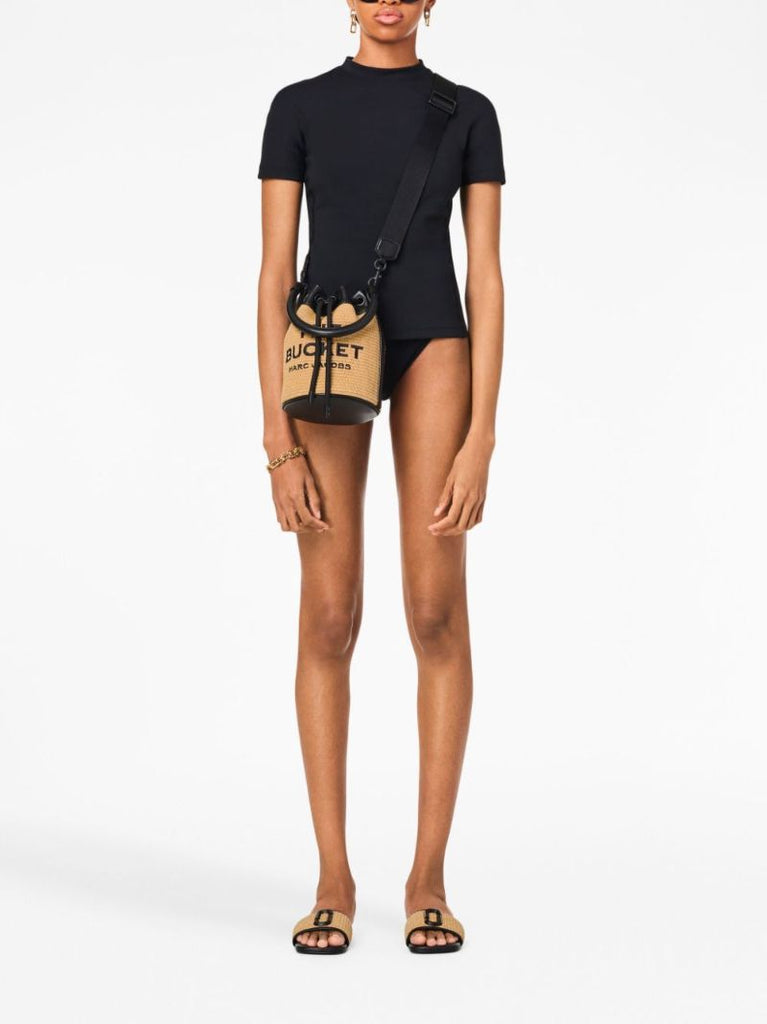 Neutral the Woven Bucket Bag