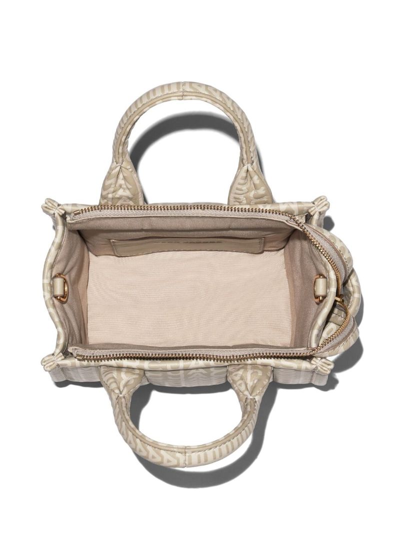 Neutral the Monogram Micro Leather Tote Bag