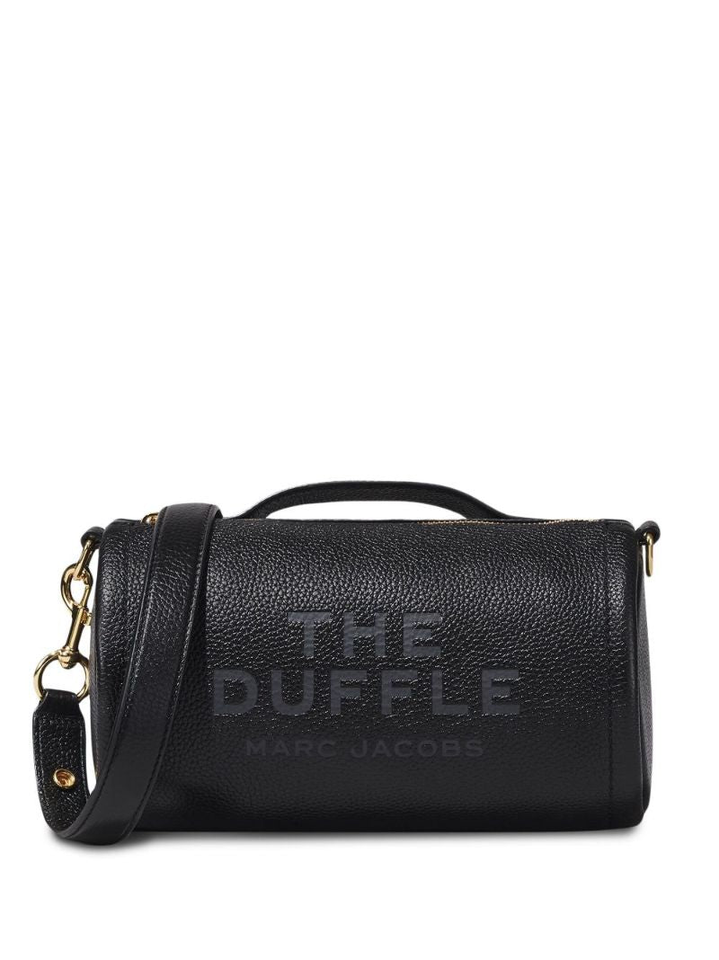 Black the Leather Duffle Bag