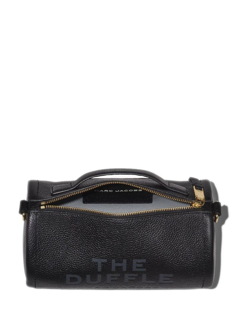Black the Leather Duffle Bag