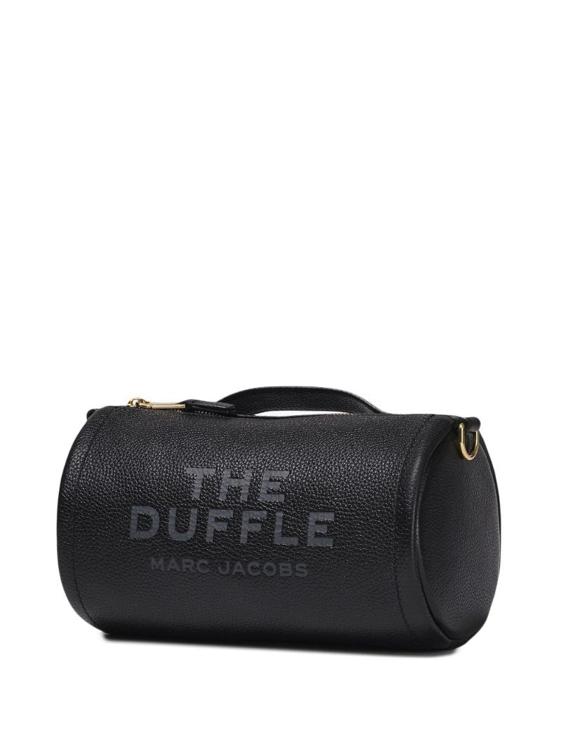 Black the Leather Duffle Bag