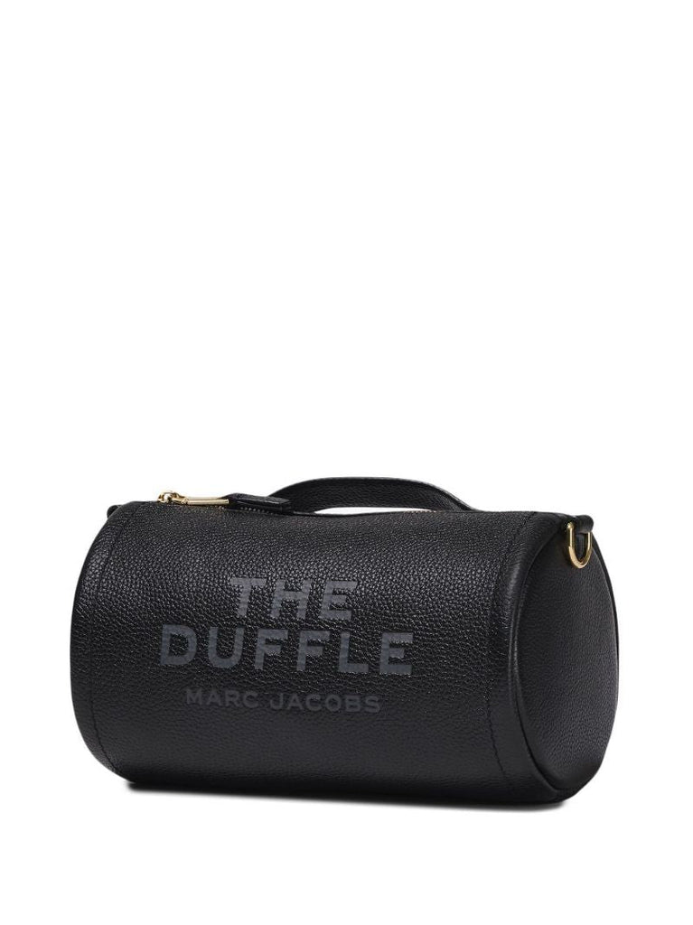 Black the Leather Duffle Bag