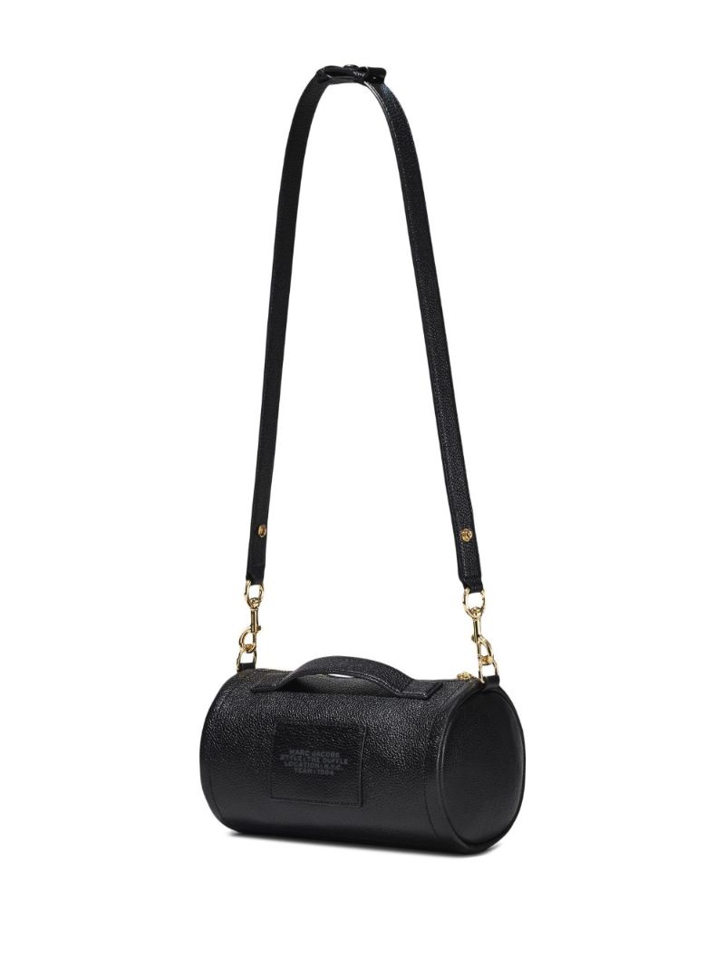 Black the Leather Duffle Bag