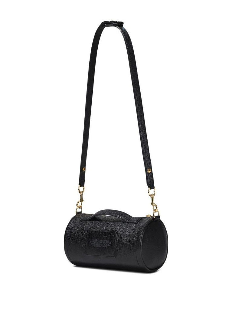 Black the Leather Duffle Bag