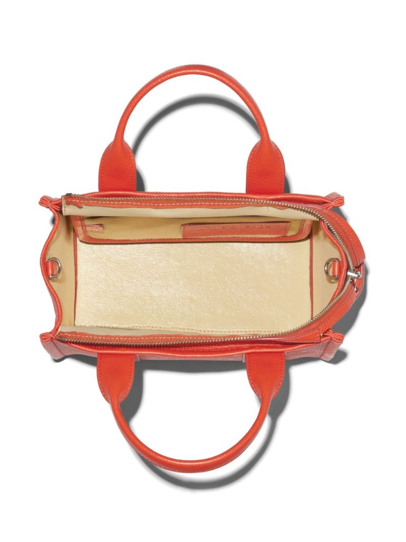 Orange the Mini Leather Tote Bag