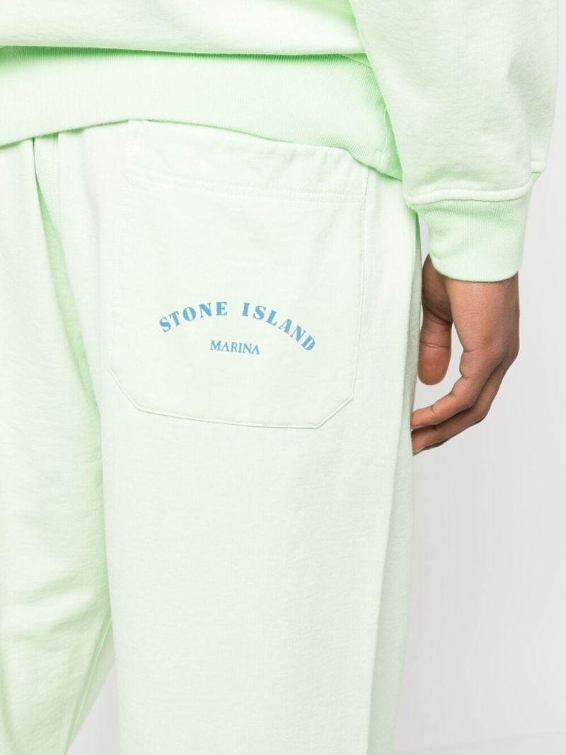 Green Marina Track Pants