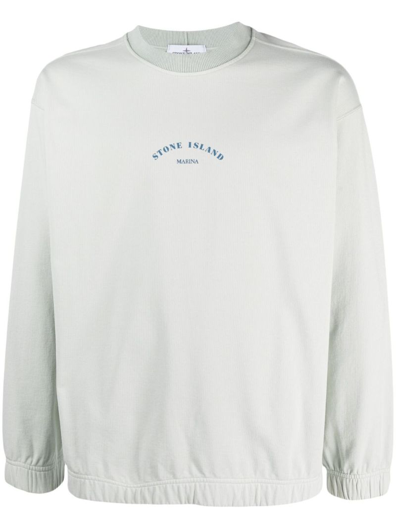 Grey Marina Crew Neck Sweatshirt