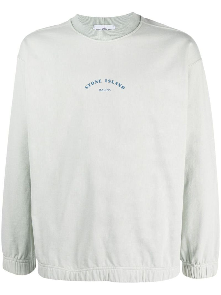 Grey Marina Crew Neck Sweatshirt