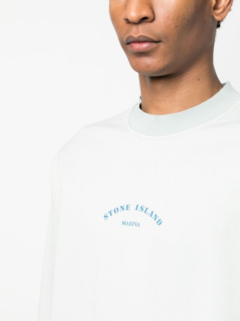 Grey Marina Crew Neck Sweatshirt