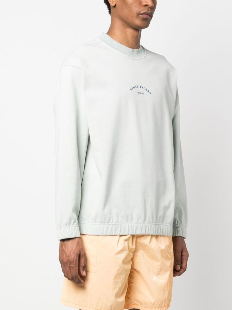 Grey Marina Crew Neck Sweatshirt