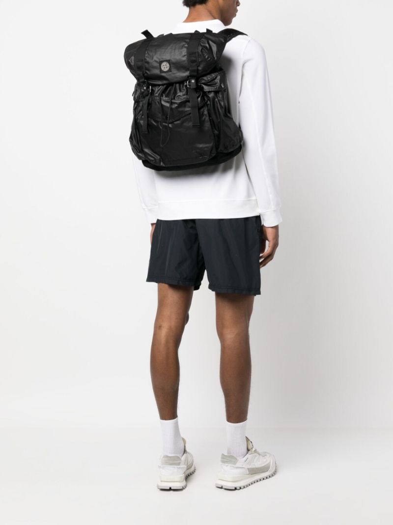 Black 90370 Mussola Gommata-tc Backpack