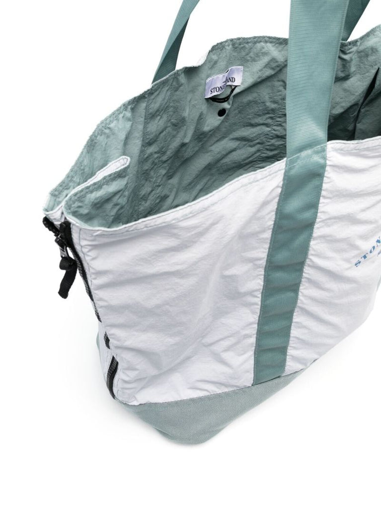 Blue Marina Ripstop Tote Bag