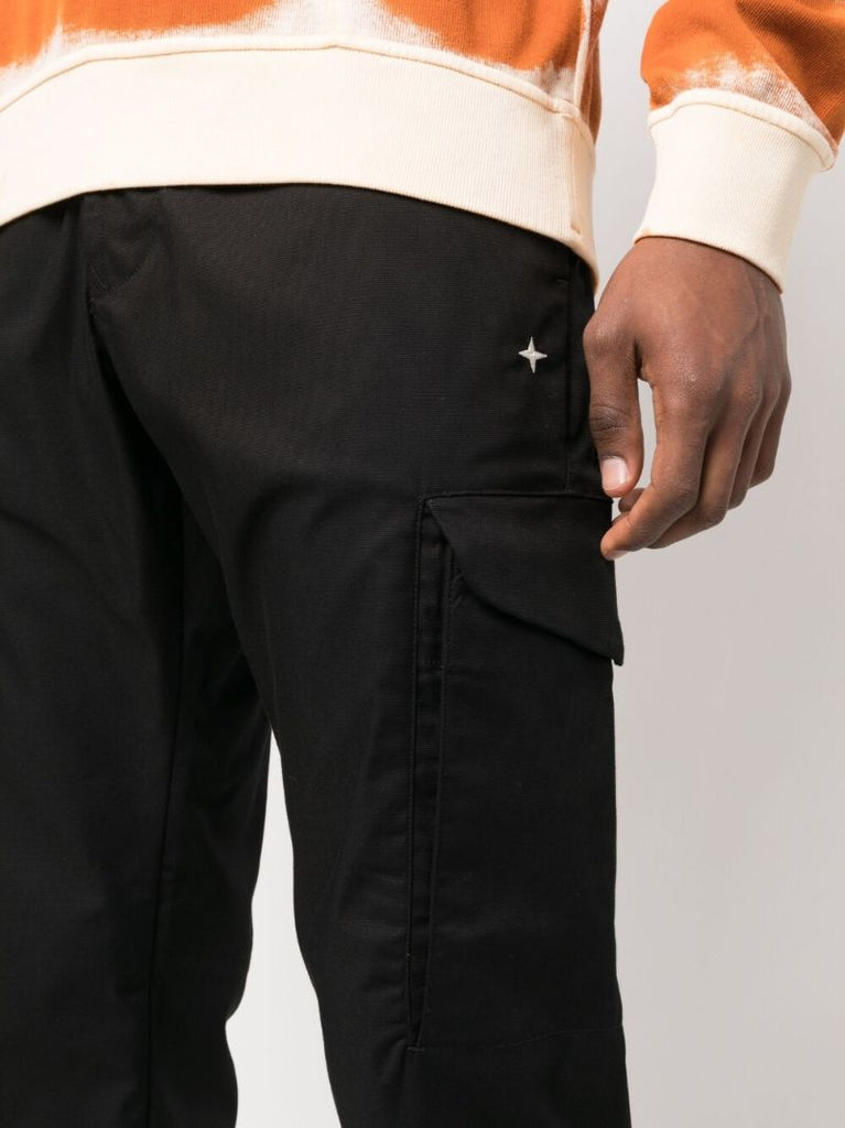 Black Stellina Cargo Trousers