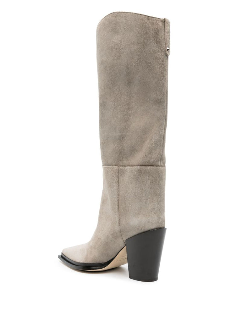 Grey Cece 80 Suede Boots
