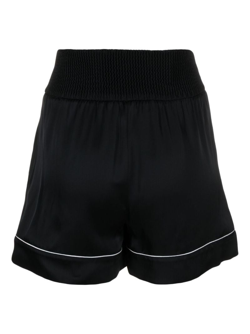Black Logo Patch Shorts