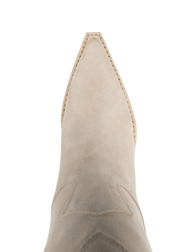 Beige Dakota Western Style Boots