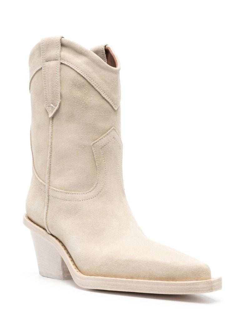 Beige Dakota Western Style Boots