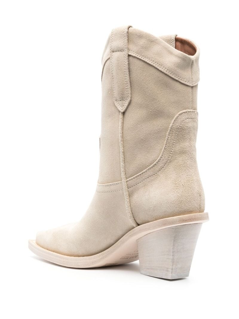 Beige Dakota Western Style Boots