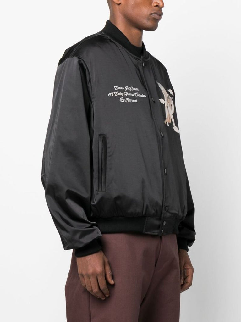 Black Storms in Heaven Varsity Jacket