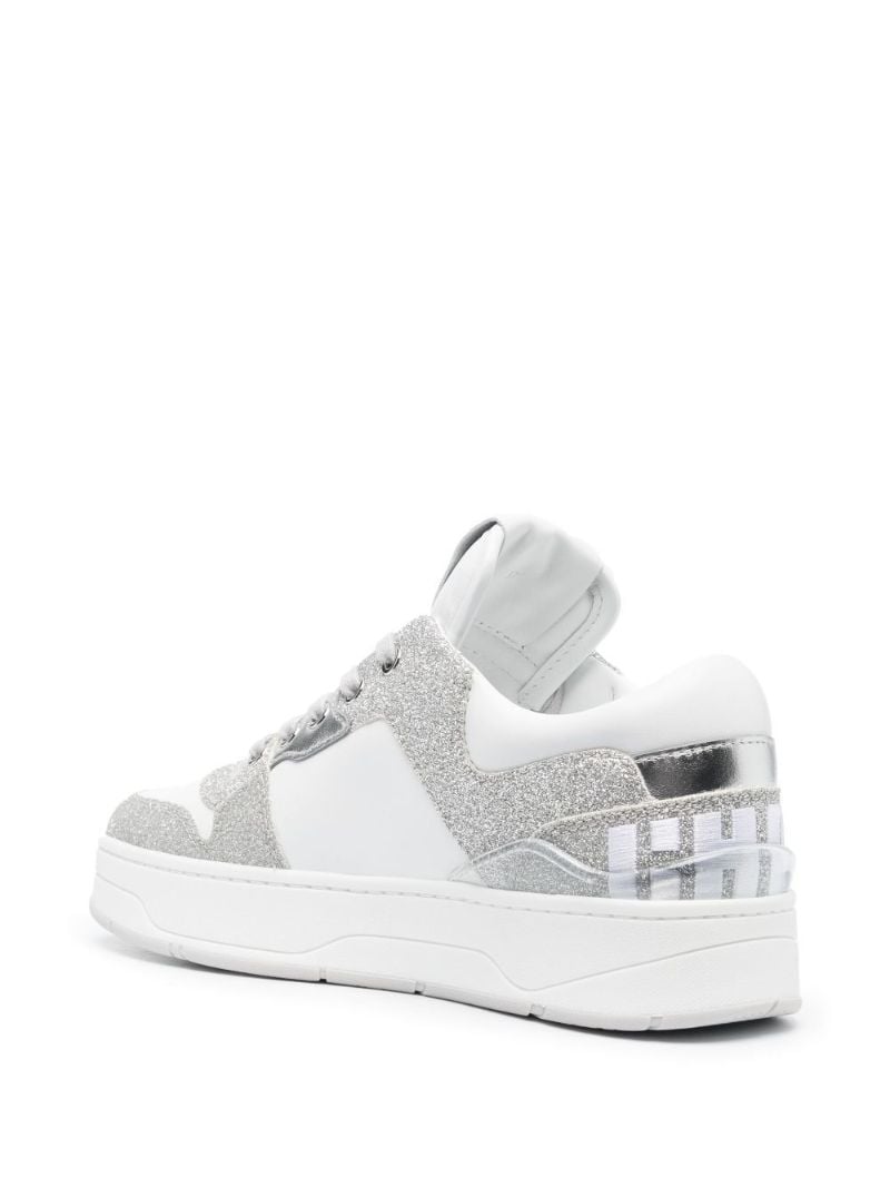 White Florence Low-top Leather Sneakers