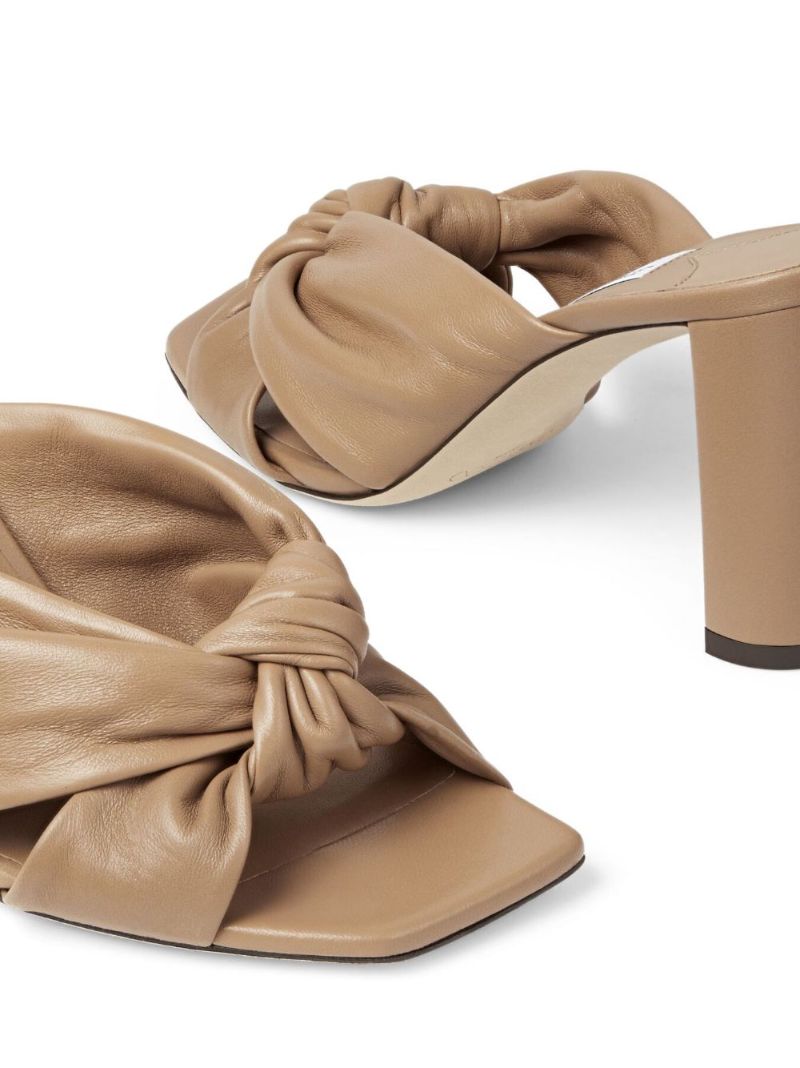 Neutral Avenue 85 Leather Mules