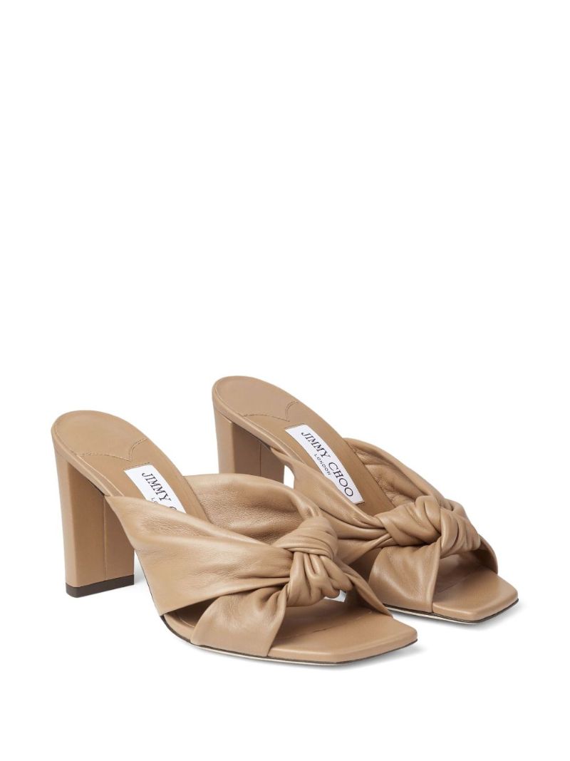 Neutral Avenue 85 Leather Mules