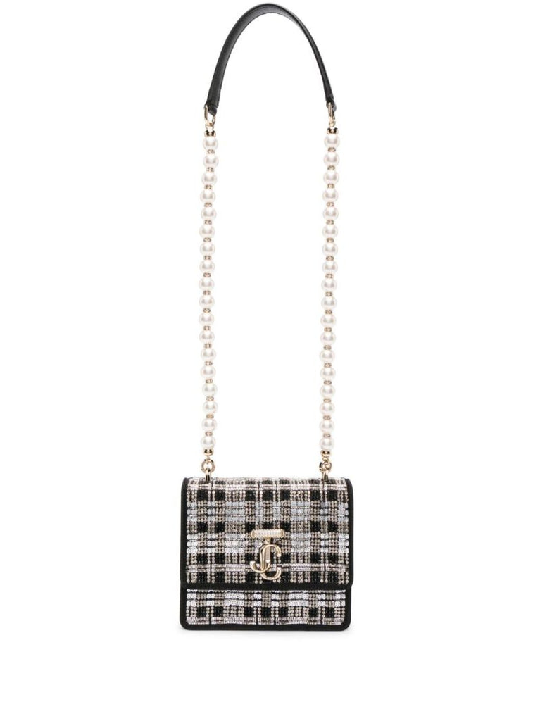 Black Varenne Sequin-embellished Xs Shoulder Bag