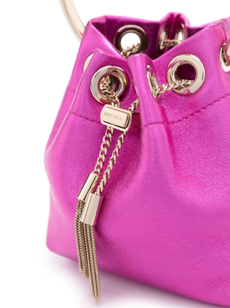 Pink Bon Bon Mini Bucket Bag