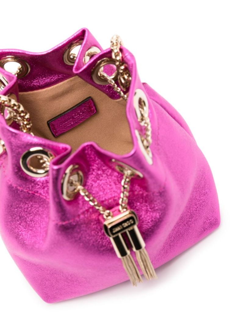 Pink Bon Bon Mini Bucket Bag