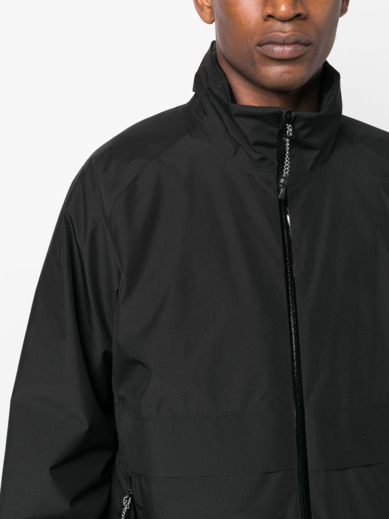 Black FlÃ_x0083_Â¸ Waterproof Jacket