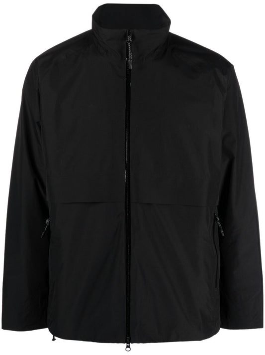 Black FlÃ_x0083_Â¸ Waterproof Jacket