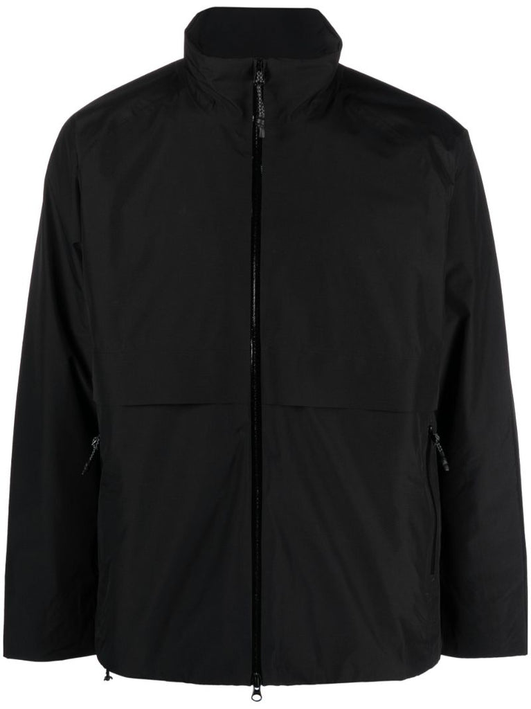Black FlÃ_x0083_Â¸ Waterproof Jacket