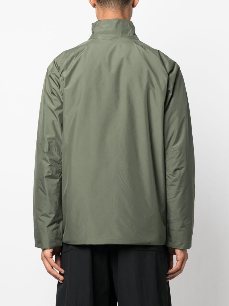 Green FlÃ_x0083_Â¸ Zip-up Lightweight Jacket