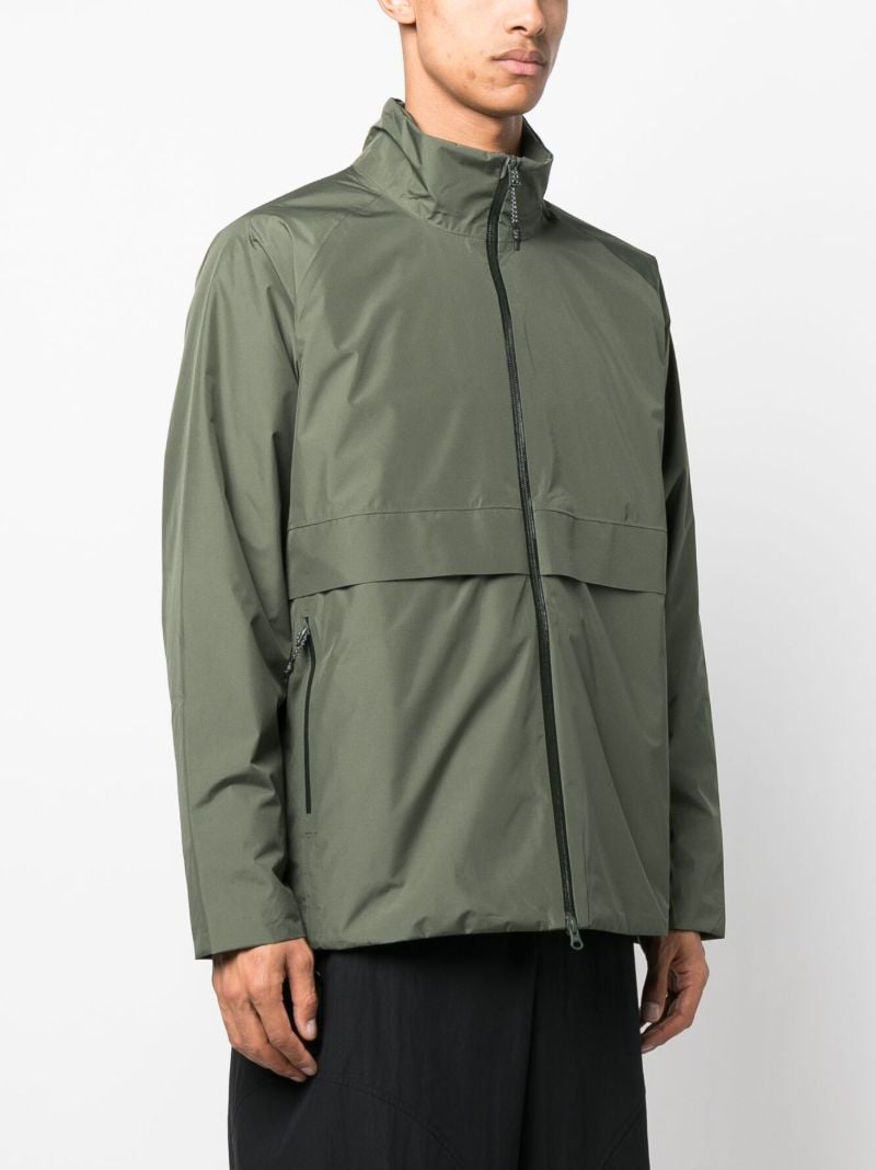Green FlÃ_x0083_Â¸ Zip-up Lightweight Jacket