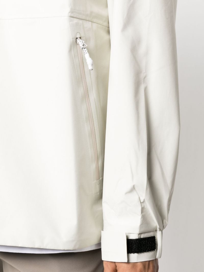 White Valder Rf Half-zip Jacket