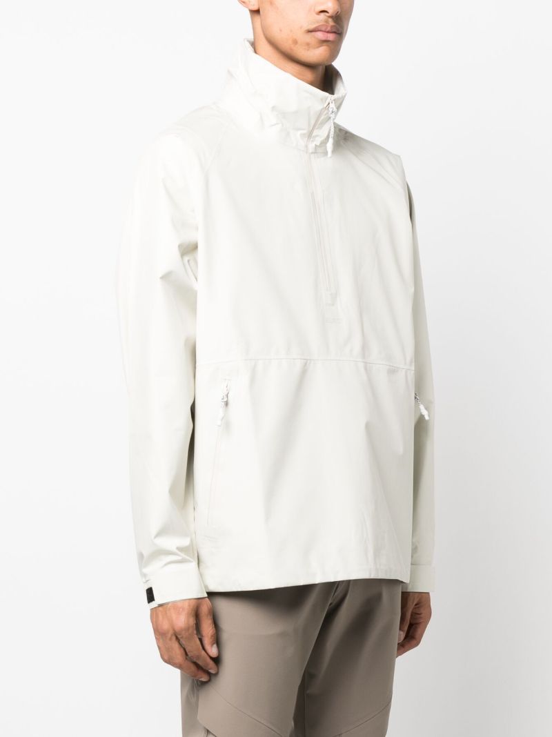 White Valder Rf Half-zip Jacket