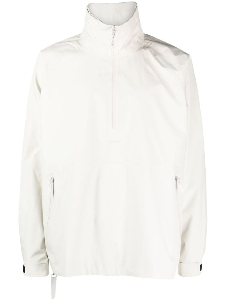 White Valder Rf Half-zip Jacket